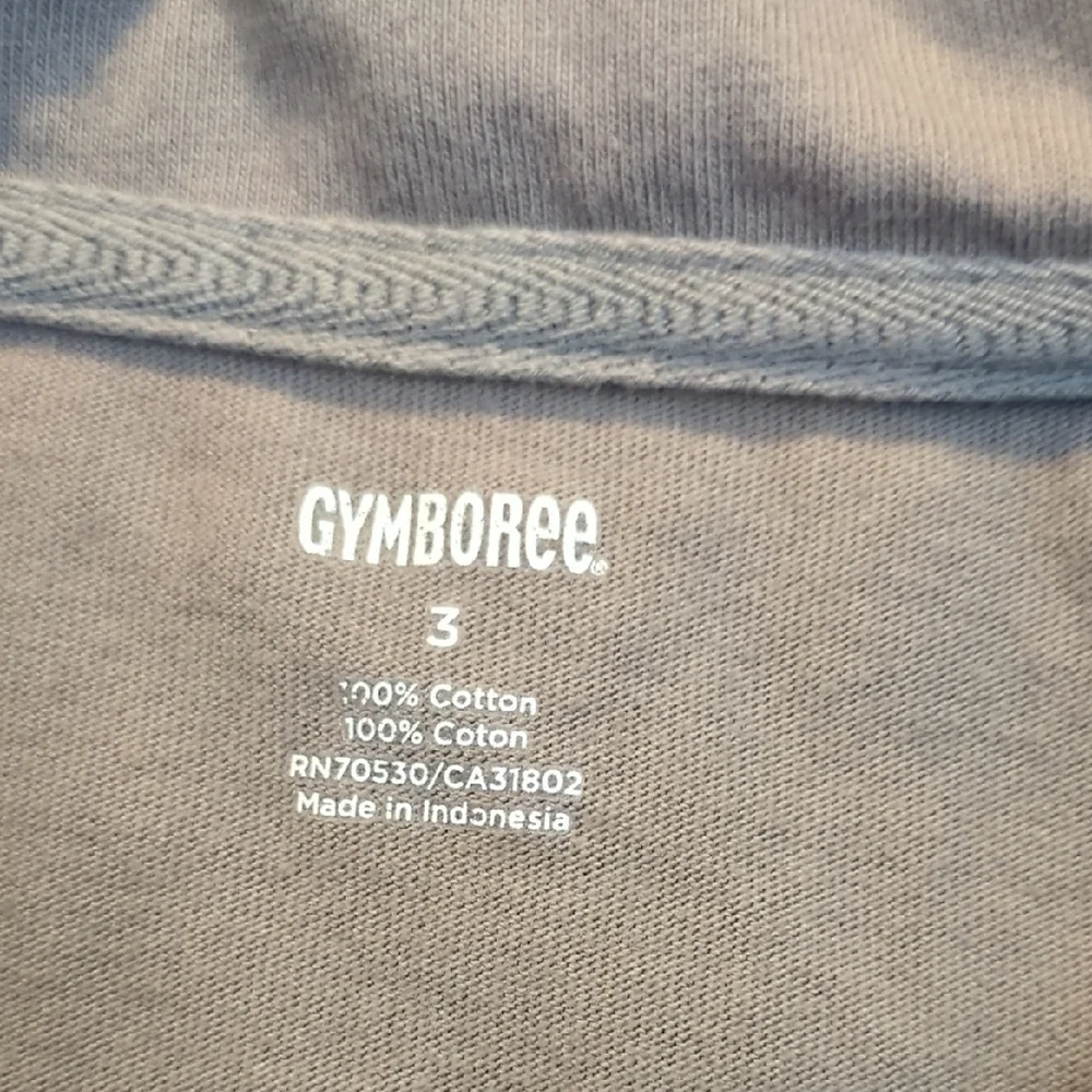 Gymboree Gray Angler Fish Polo